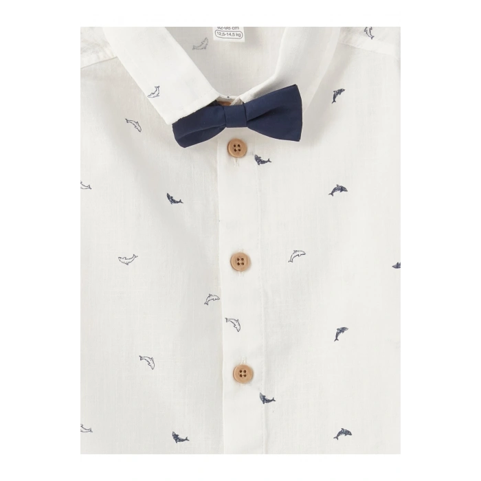 Uzun Kollu Baskılı Erkek Bebek 4lü Takım