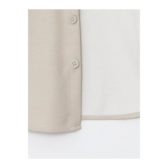 Uzun Kollu Erkek Çocuk Gömlek Ceket