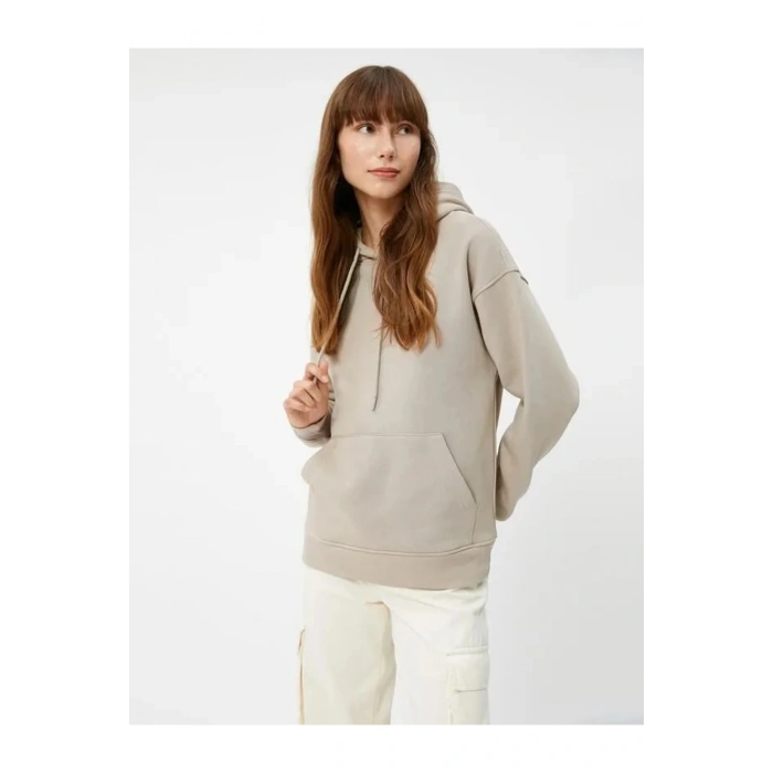 Kadın Sweatshirt Vizon 4wak10062ek