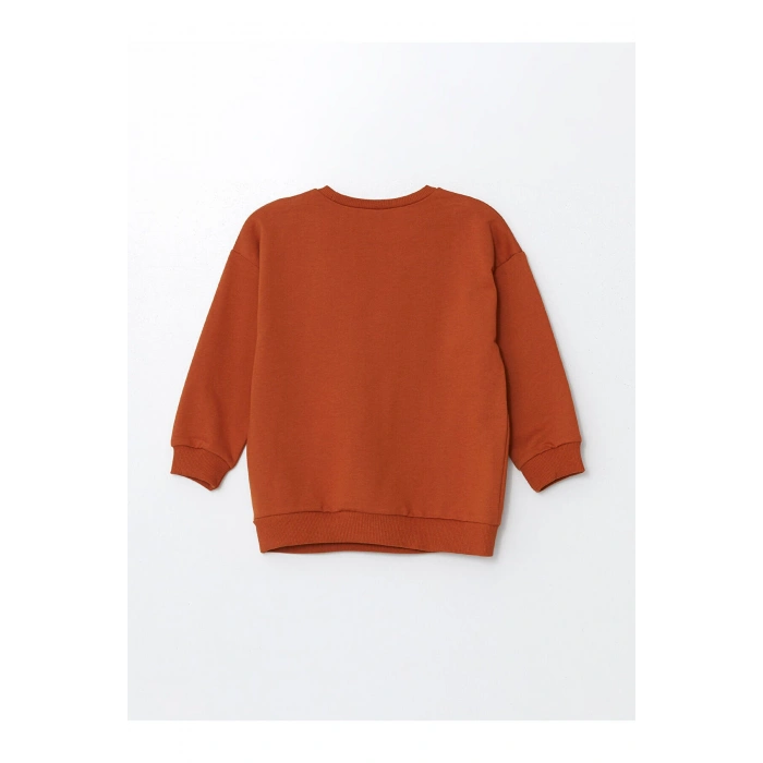 Lcw Bisiklet Yaka Uzun Kollu Basic Erkek Bebek Sweatshirt Ve Eşofman Alt 2li