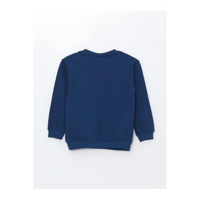 Lw - Bisiklet Yaka Uzun Kollu Erkek Bebek Sweatshirt Ve Eşofman Alt 2li Takım