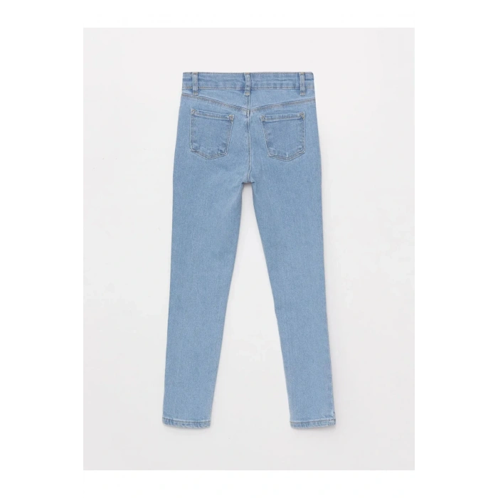 Skinny Fit Kız Çocuk Jean Pantolon