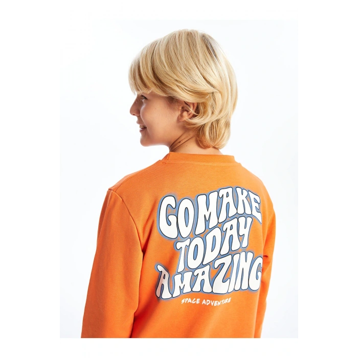 Lcwk Bisiklet Yaka Erkek Çocuk Sweatshirt