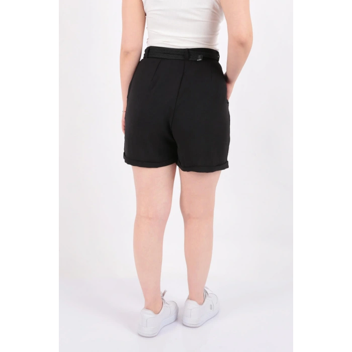 24y0441k1 Kadın Kemerli Şort