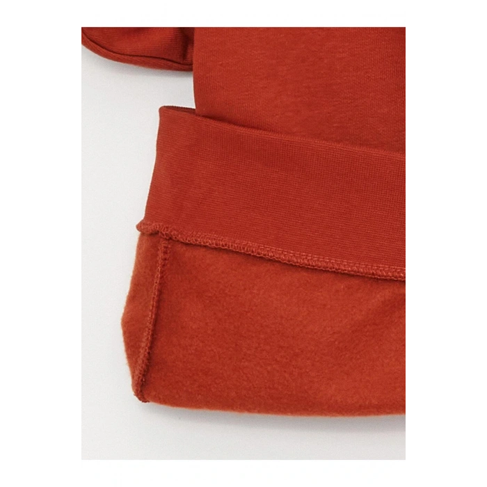 Bisiklet Yaka Basic Uzun Kollu Erkek Çocuk Sweatshirt