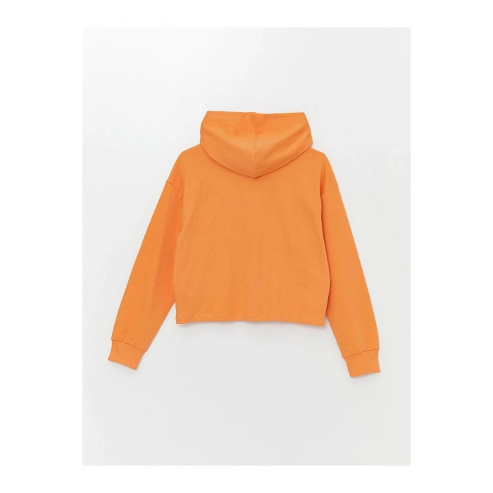 LCW Kids Kapüşonlu Kız Çocuk Sweatshirt