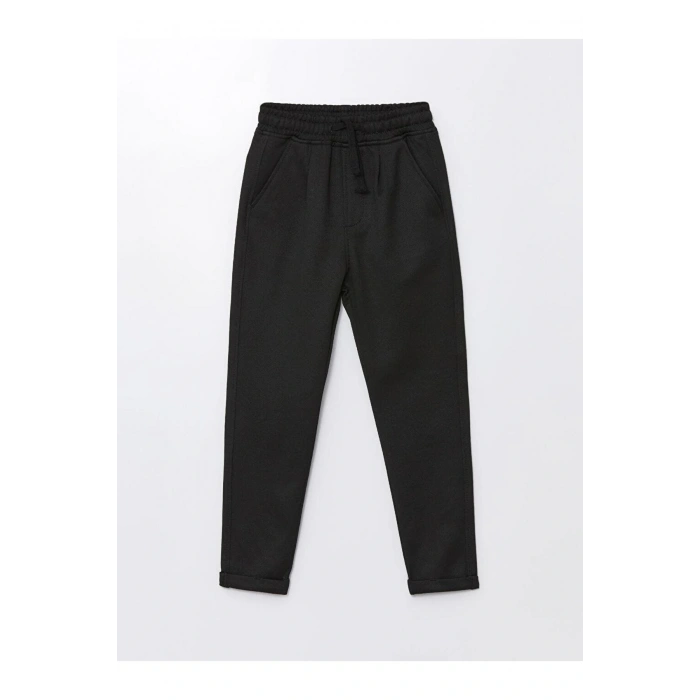 LCW Kids Beli Lastikli Dokulu Erkek Çocuk Pantolon