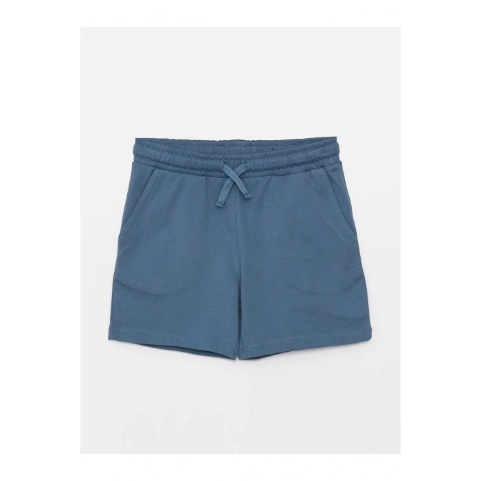 Bisiklet Yaka Baskılı Kısa Kollu Erkek Çocuk Tişört Ve Şort