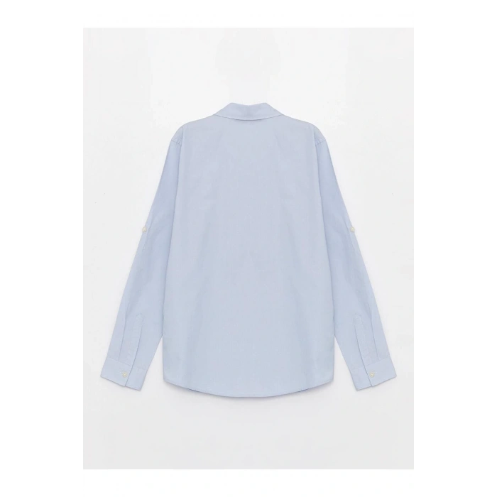 LCW Kids Kırmızı Kurdele Takılacak Gömlek