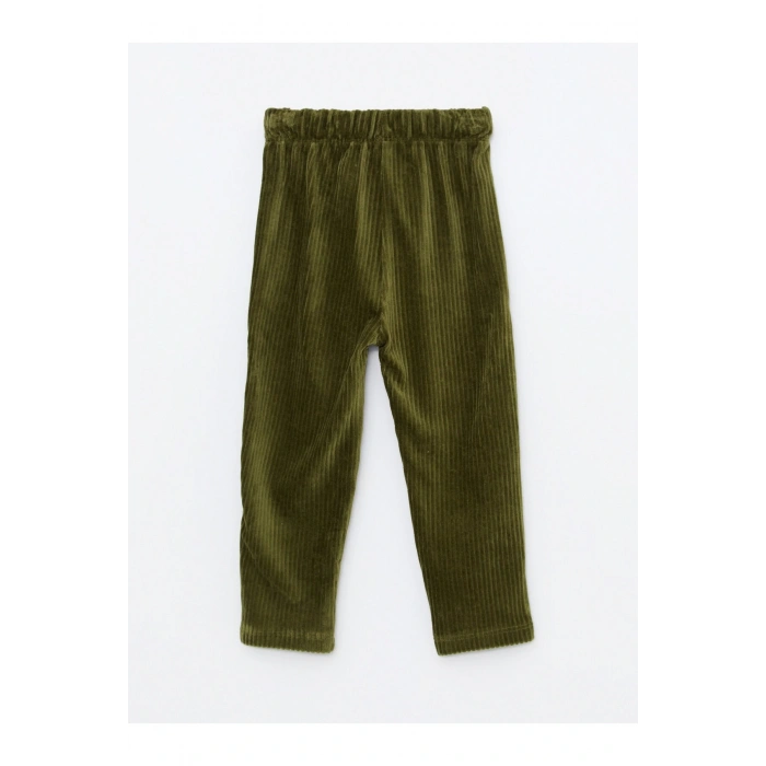 Beli Lastikli Kadife Erkek Bebek Eşofman Alt