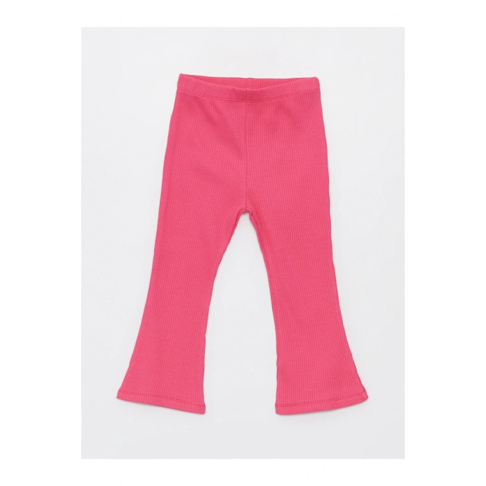 Bisiklet Yaka Uzun Kollu Baskılı Kız Bebek Sweatshirt ve Eşofman Alt 2li Takım