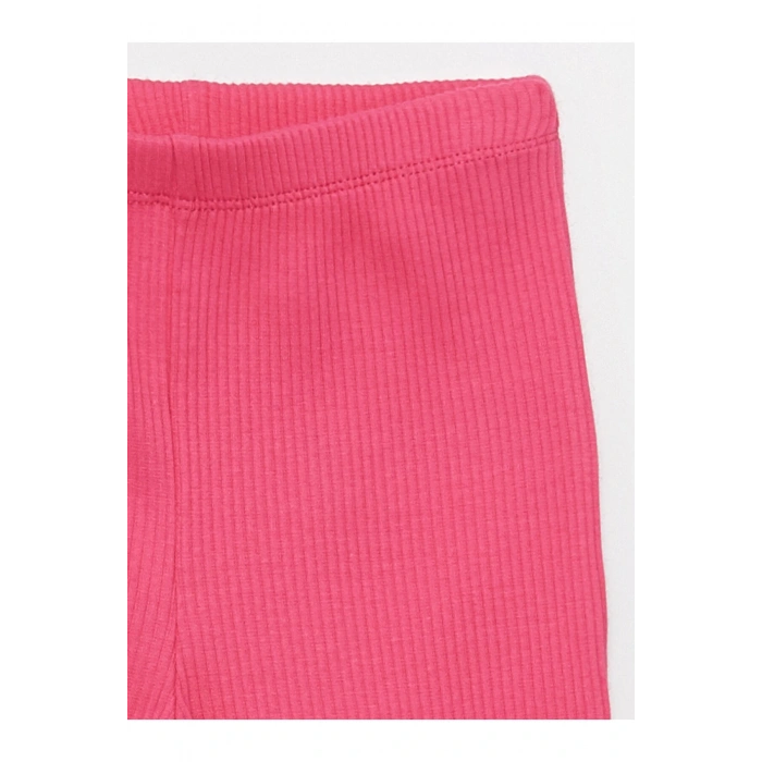 Bisiklet Yaka Uzun Kollu Baskılı Kız Bebek Sweatshirt ve Eşofman Alt 2li Takım