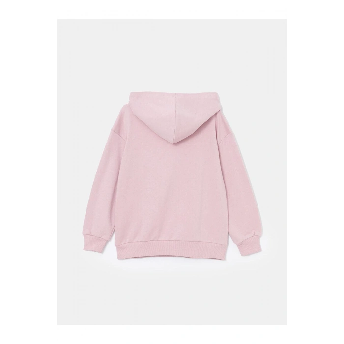 LCW Kids Kapüşonlu Kız Çocuk Sweatshirt (W4)