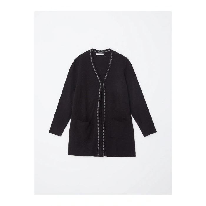 LCW Grace  V Yaka Kadın Triko Hırka