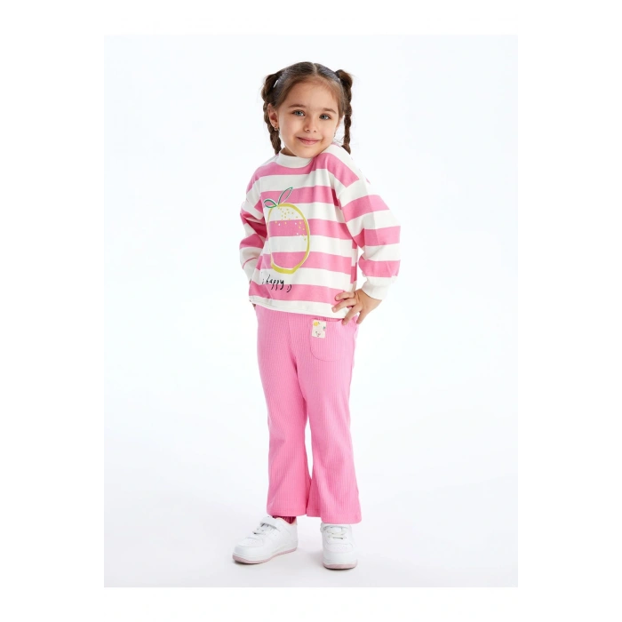 Beli Lastikli Basic Kız Bebek Tayt