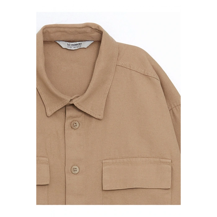 LCW Rahat Kalıp Erkek Çocuk Gömlek Ceket