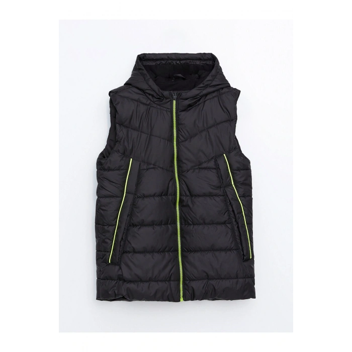 Lcwk Kapüşonlu Erkek Çocuk Şişme Yelek