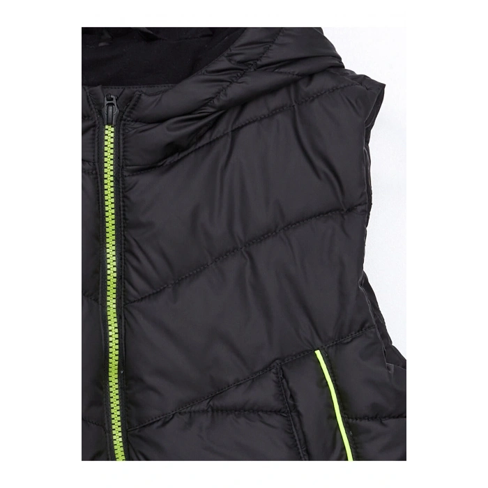 Lcwk Kapüşonlu Erkek Çocuk Şişme Yelek