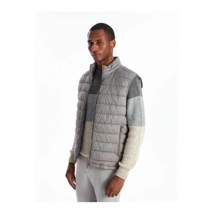 SOUTHBLUE Standart Kalıp Dik Yaka Erkek Şişme Yelek