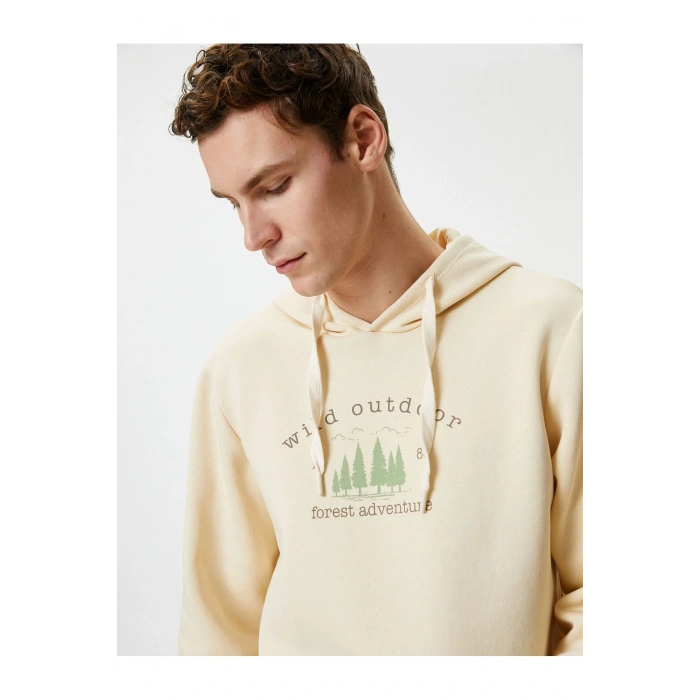 Ekru Erkek Sweatshirt 4WAM70214MK