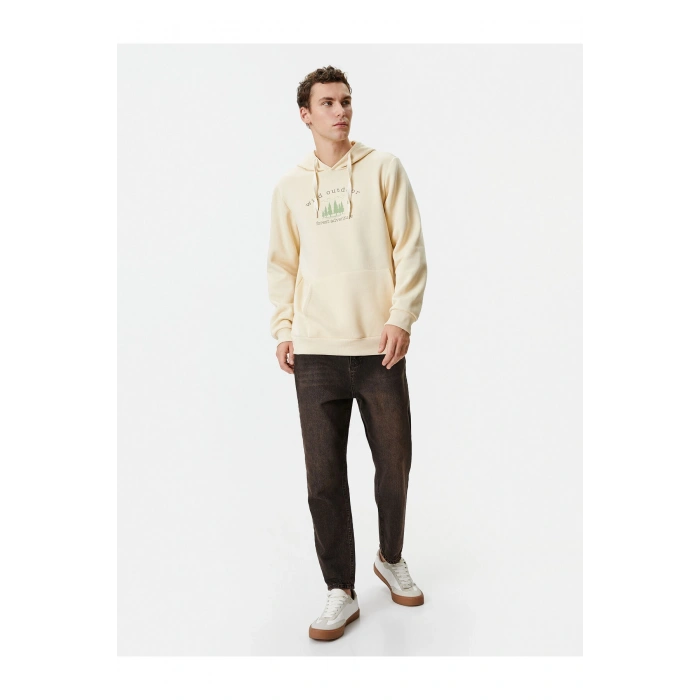 Ekru Erkek Sweatshirt 4WAM70214MK