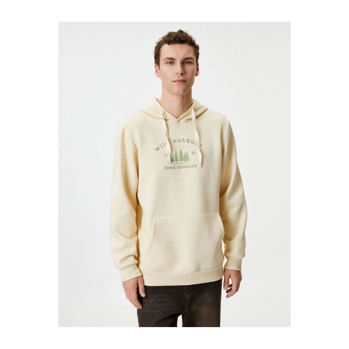 Ekru Erkek Sweatshirt 4WAM70214MK