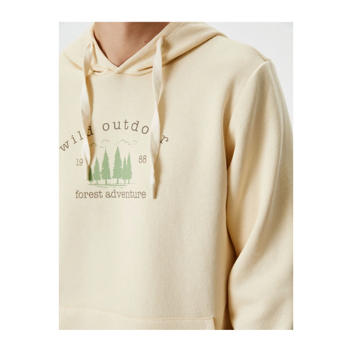 Ekru Erkek Sweatshirt 4WAM70214MK