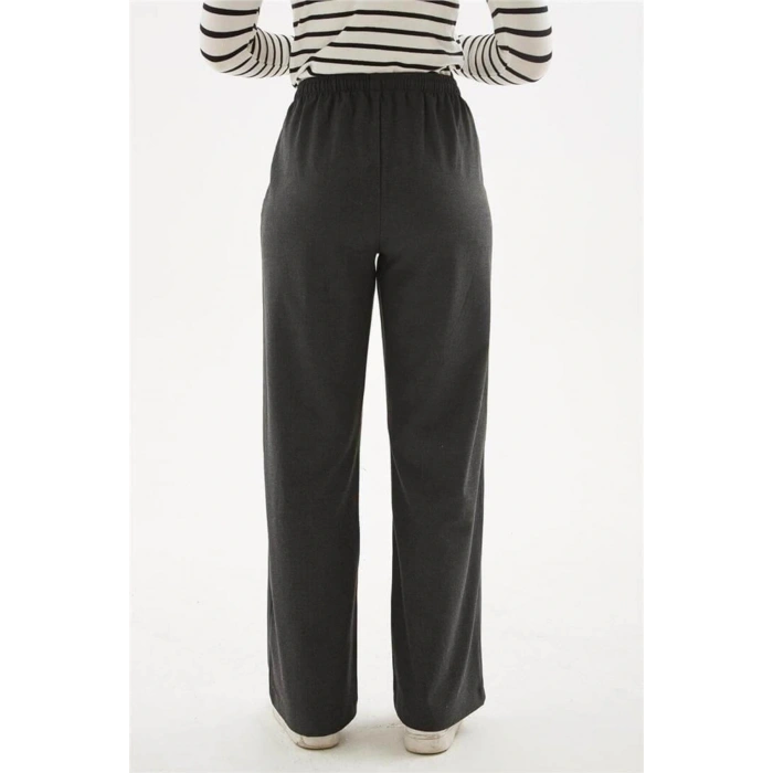 Geniş Paça Pantolon Antrasit