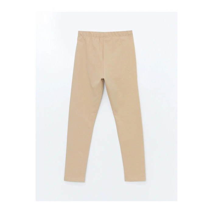 Beli Lastikli Kız Çocuk Uzun Tayt