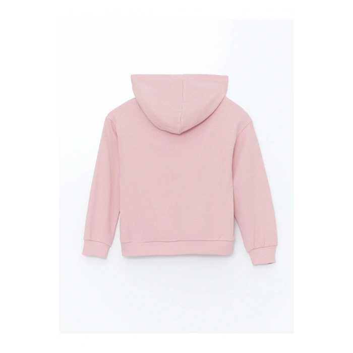 Kapüşonlu Kız Çocuk Sweatshirt ve Tayt