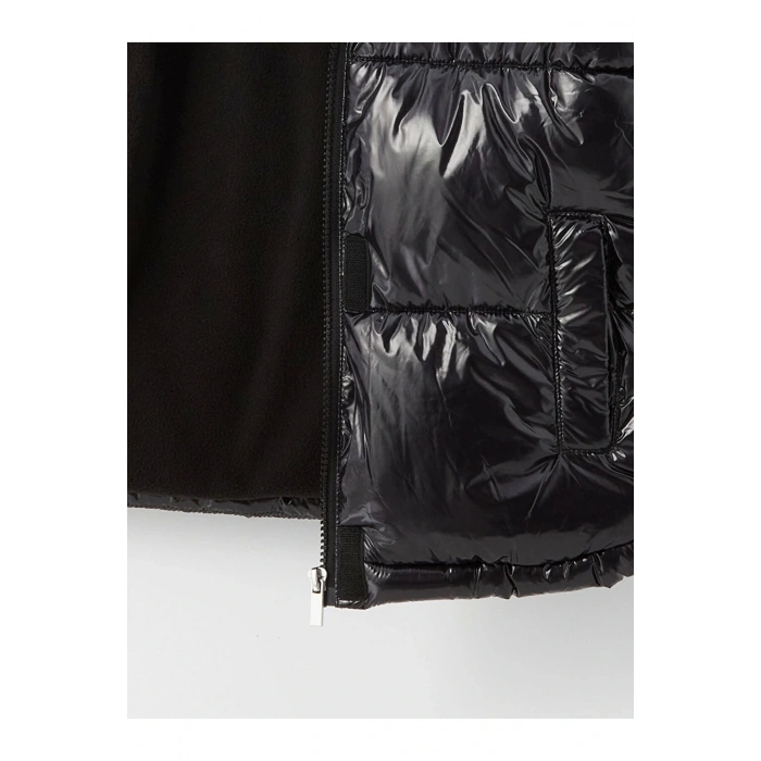 Kapüşonlu Kız Çocuk Mont