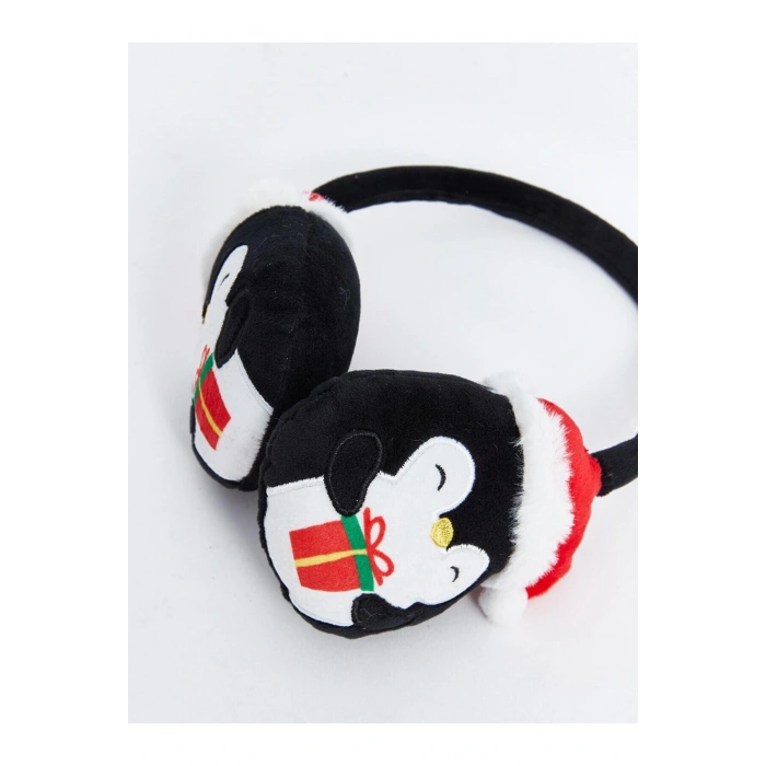 LCW ACCESSORIES Penguen Figürlü Pelüş Erkek Çocuk Kulaklık