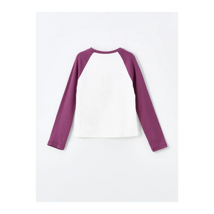 Bisiklet Yaka Kiz Cocuk Tisort - W4AV81Z4