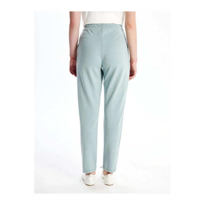 Kadın Beli Lastikli Düz Eşofman Altı