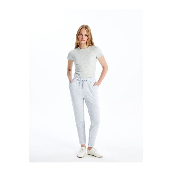 LCW Kadın Beli Lastikli Düz Eşofman Altı