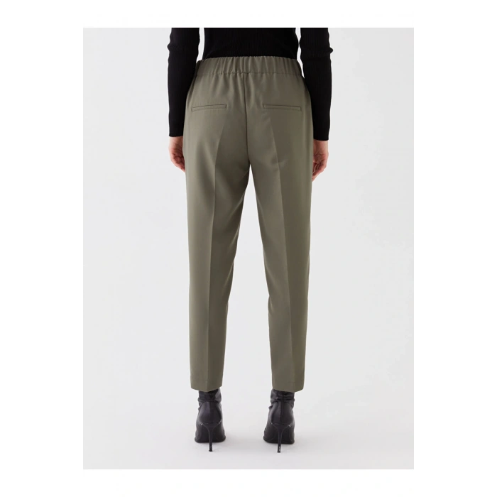 Beli Lastikli Standart Fit Kadın Pantolon