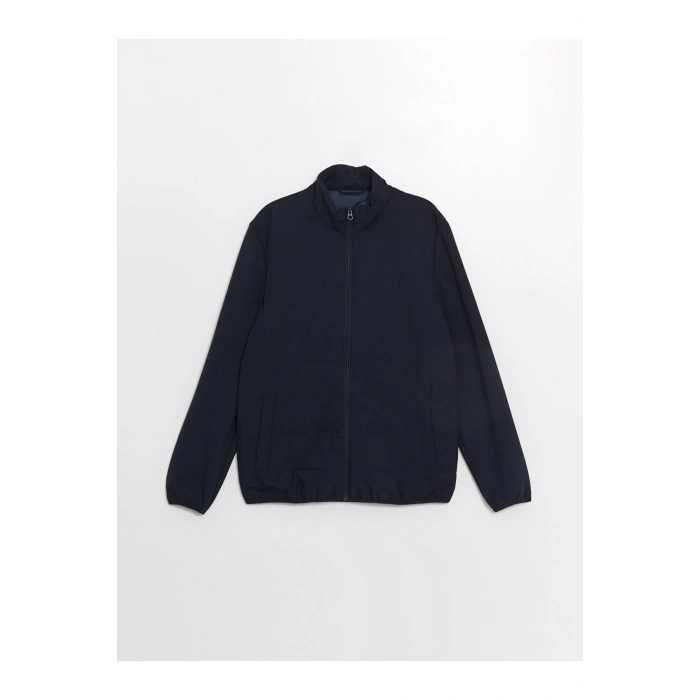 Standart Kalıp Dik Yaka Erkek Mont