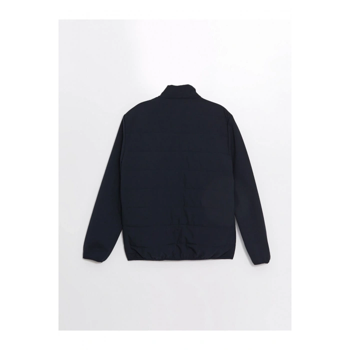 Standart Kalıp Dik Yaka Erkek Mont