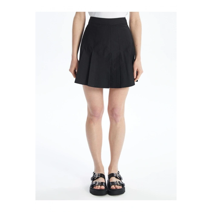 XSIDE Y Dar Fit Kadın Pileli Etek