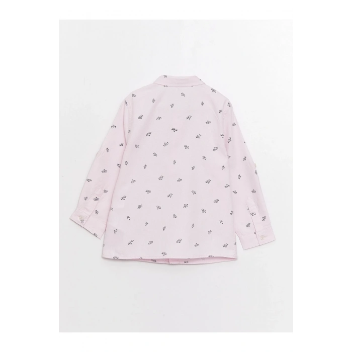 Baskılı Erkek Bebek Gömlek Ve Papyon 2li