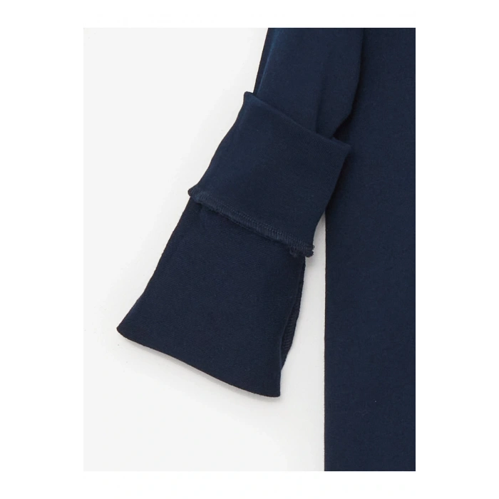 Nostaljik Maymun Baskılı Uzun Kollu Erkek Çocuk Hoodie