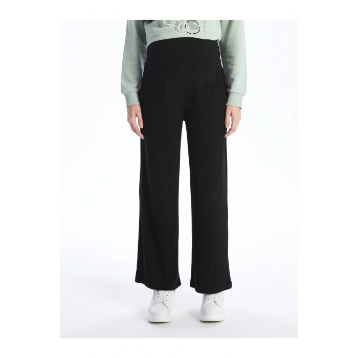 Beli Lastikli Karın Panelli Hamile Pantolon