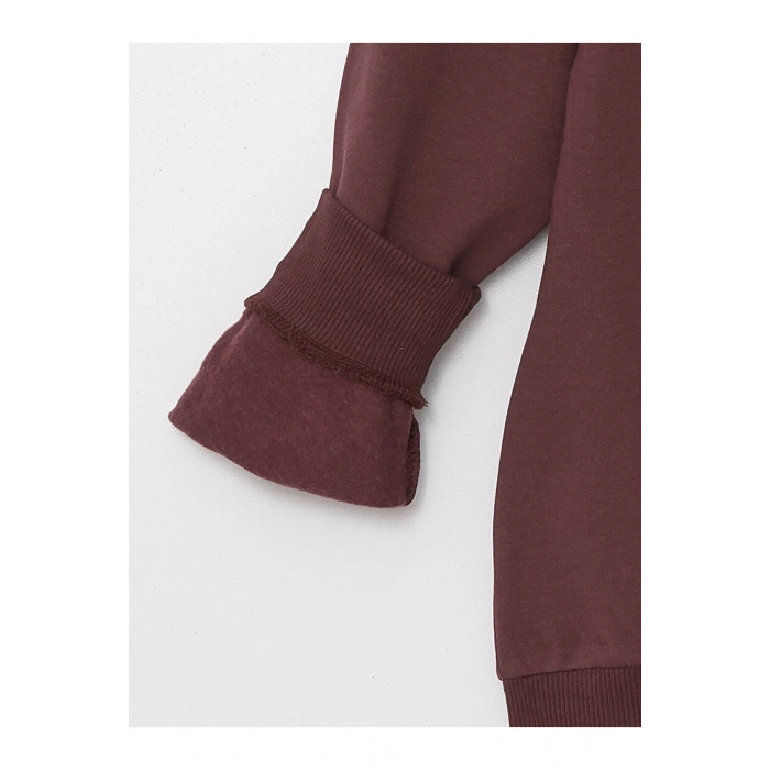 Lcwk Bisiklet Yaka Baskılı Uzun Kollu Erkek Çocuk Sweatshirt