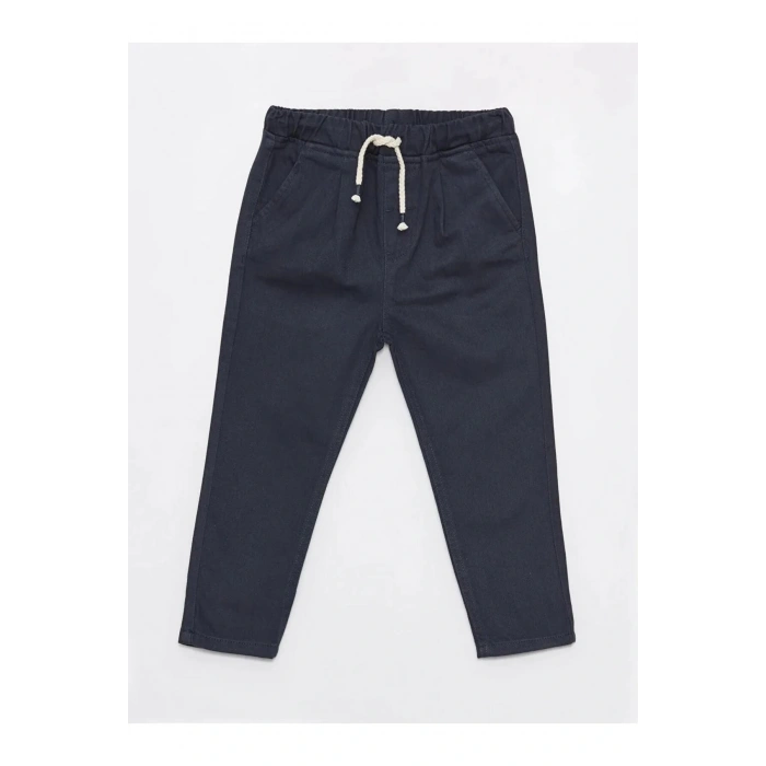 LCW baby Antrasit Beli Lastikli Basic Erkek Bebek Pantolon