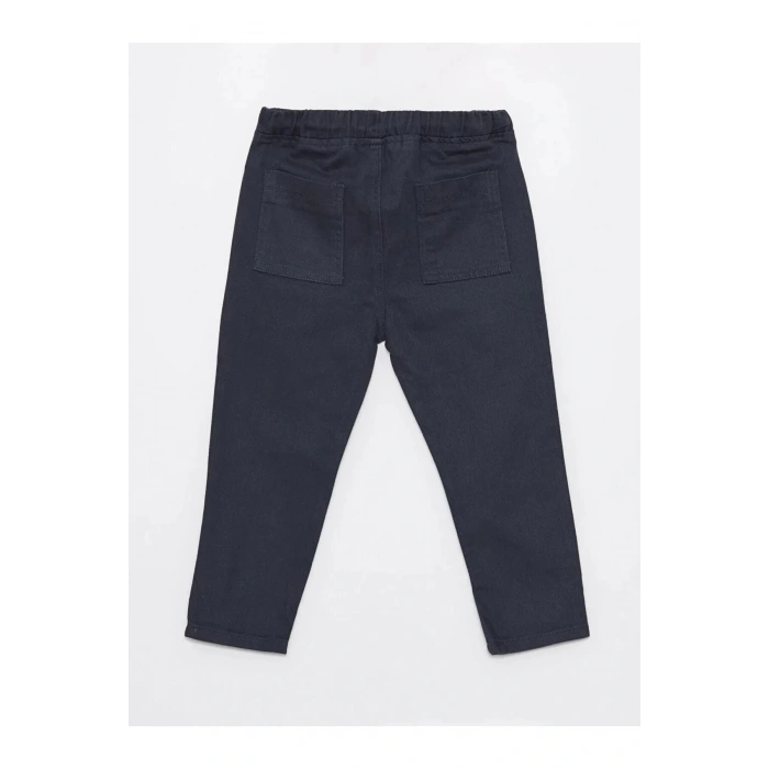 LCW baby Antrasit Beli Lastikli Basic Erkek Bebek Pantolon