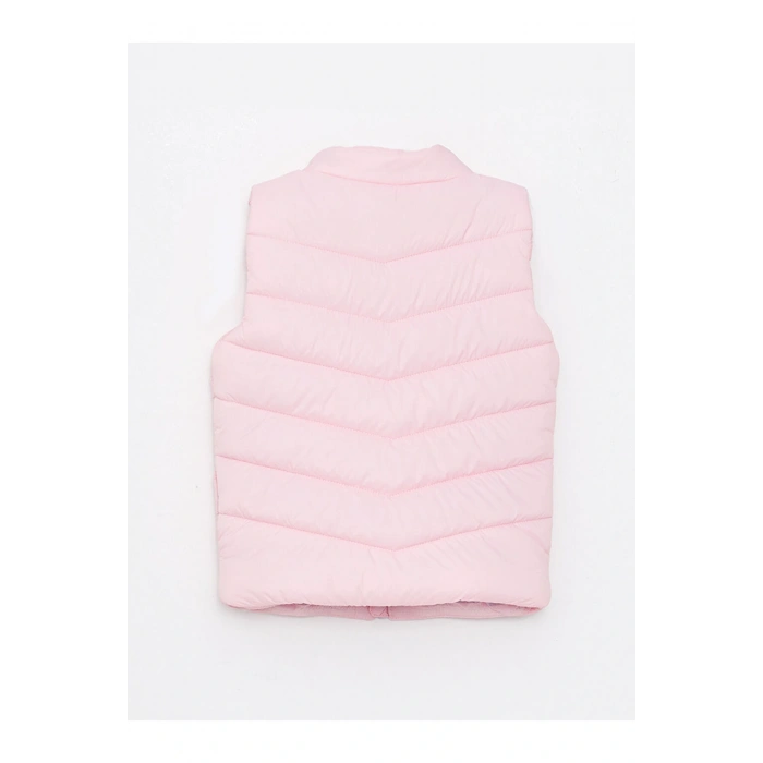 Dik Yaka Basic Kız Bebek Şişme Yelek