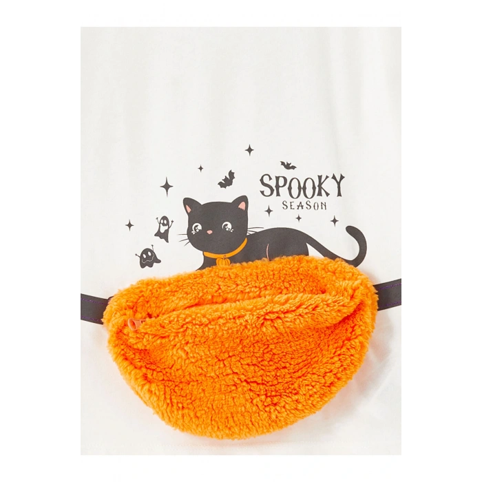 Bisiklet Yaka Kız Çocuk Tişört