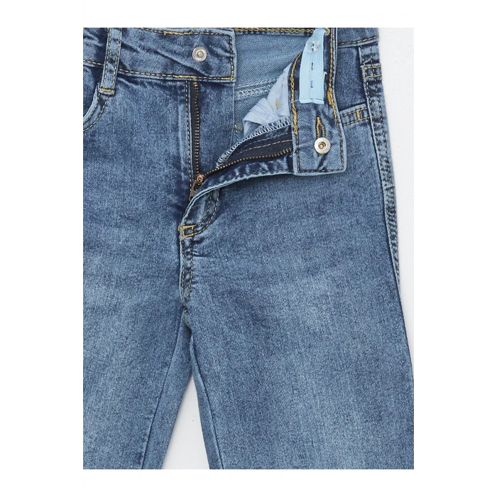 Basic İspanyol Paça Kız Çocuk Jean Pantolon