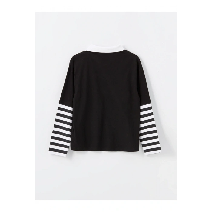 Polo Yaka Kiz Cocuk Tisort - W4EA36Z4