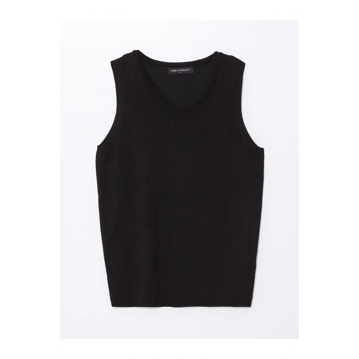 V Yaka Çizgili Uzun Kollu Hamile Triko Hırka ve Süveter Takım